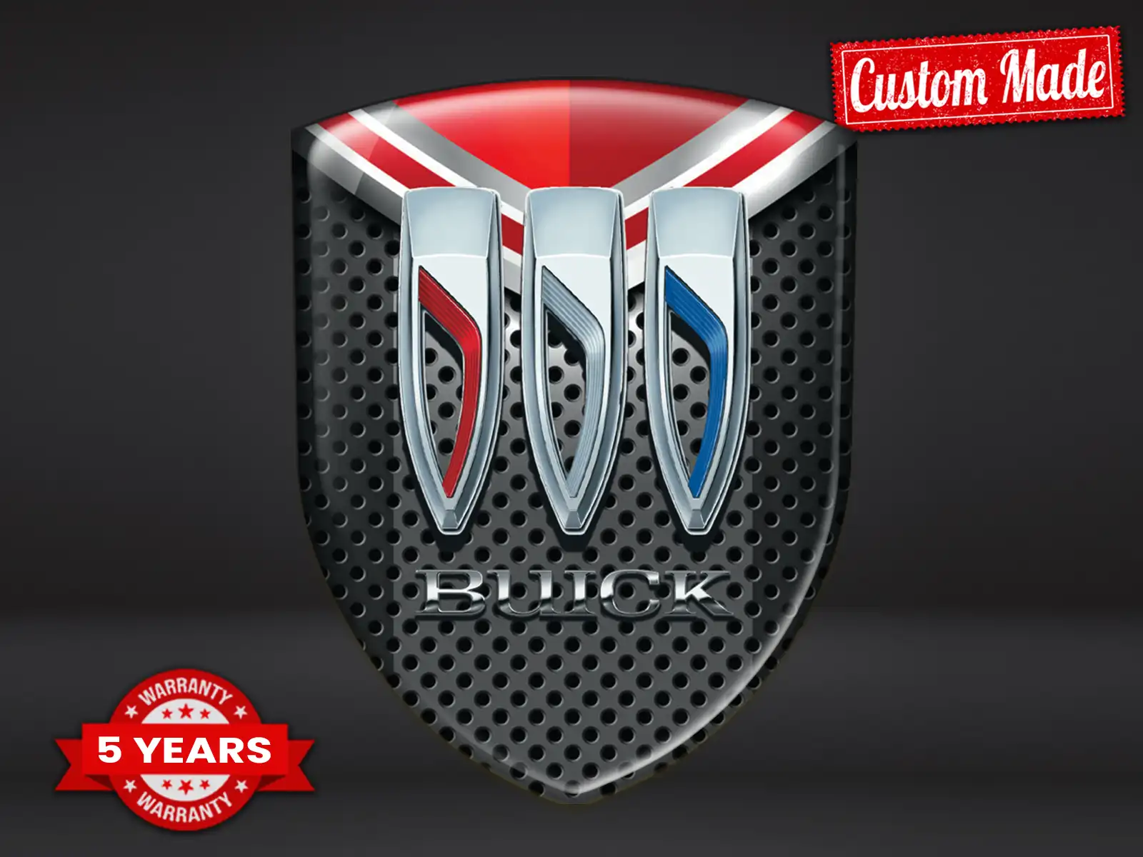 Buick Logoaufkleber Pro Max Langlebig Stilvoll Design